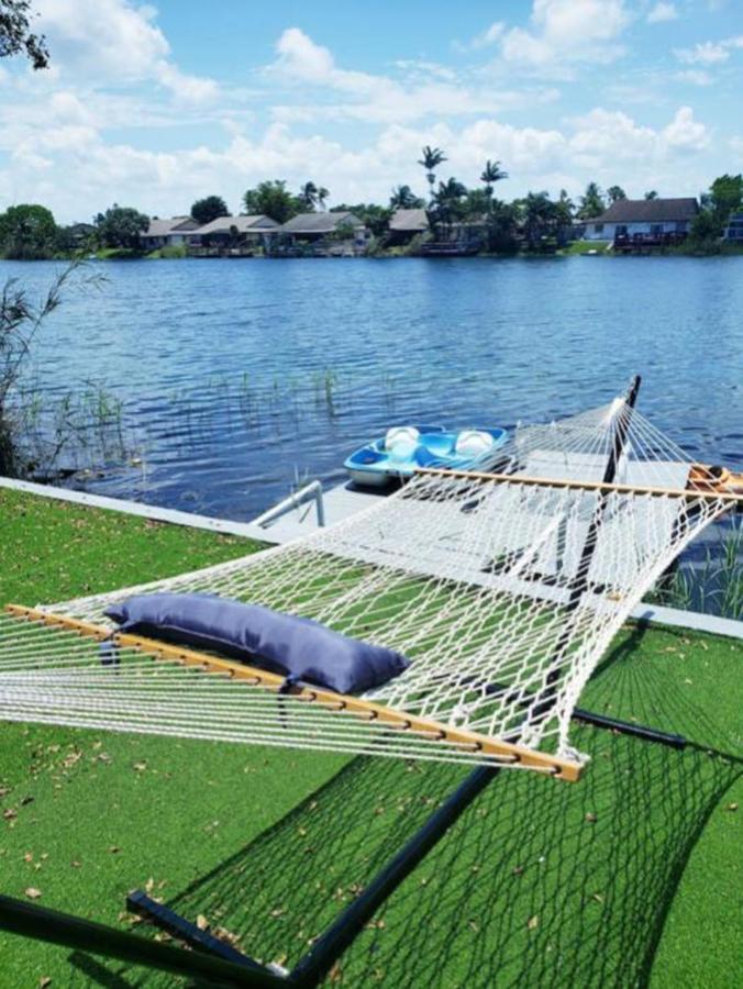 Villa Lake Life - 3 2 Lake House Near Hardrock Casino Fort Lauderdale Exterior foto
