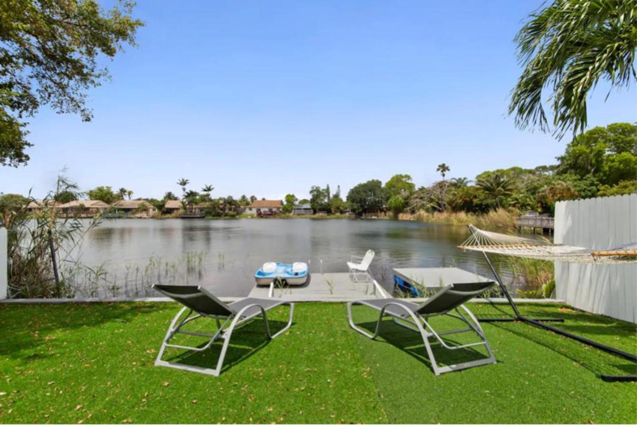 Villa Lake Life - 3 2 Lake House Near Hardrock Casino Fort Lauderdale Exterior foto
